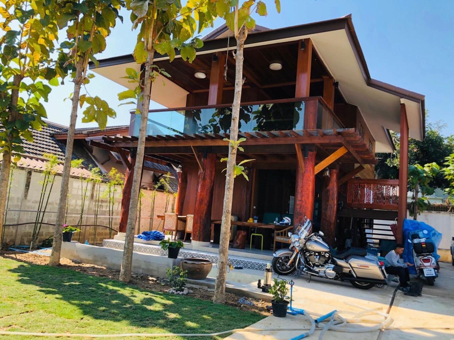 188 Teak House บ้านต้นสัก Csiangmaj Kültér fotó
